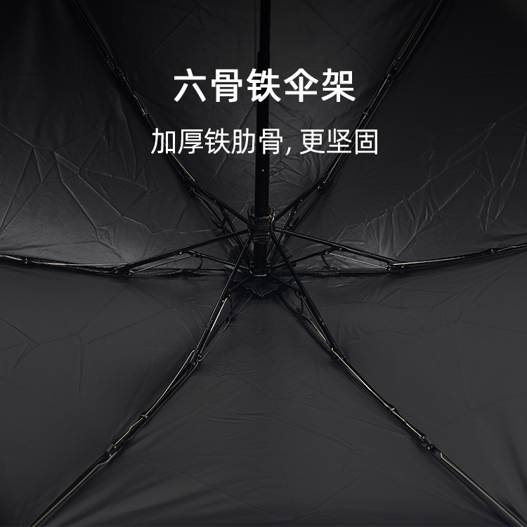 六骨鐵傘架